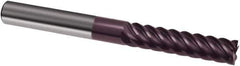 Guhring - 20mm, 65mm LOC, 20mm Shank Diam, 150mm OAL, 8 Flute, Solid Carbide Square End Mill - Single End, FIREX Finish, Spiral Flute, 45° Helix, Right Hand Cut, Right Hand Flute, Series 3691 - USA Tool & Supply