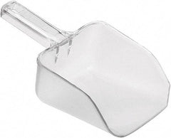 Rubbermaid - 32 oz Clear Polycarbonate Flat Bottom Scoop - USA Tool & Supply