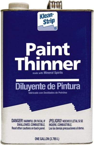 Klean-Strip - 1 Gal Paint Thinner - 784 gL VOC Content, Comes in Metal Can - USA Tool & Supply