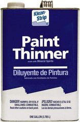 Klean-Strip - 1 Gal Paint Thinner - 784 gL VOC Content, Comes in Metal Can - USA Tool & Supply