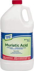 Klean-Strip - 1 Gal Muriatic Acid - 0 gL VOC Content, Comes in Plastic Can - USA Tool & Supply
