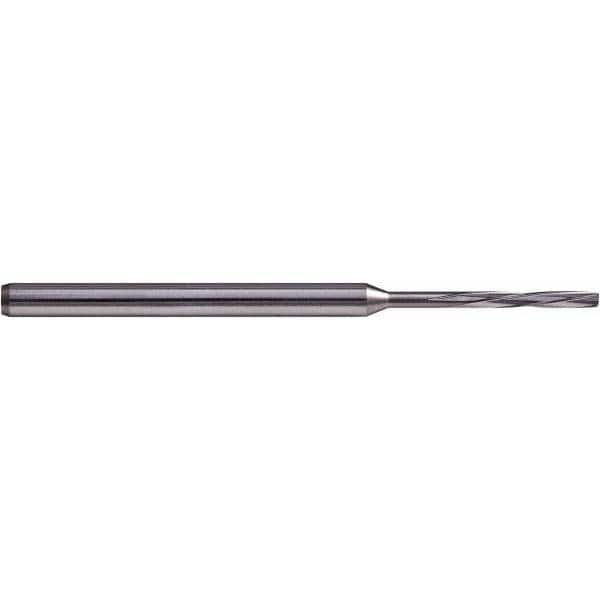Hertel - 2.69mm Solid Carbide 4 Flute Chucking Reamer - USA Tool & Supply