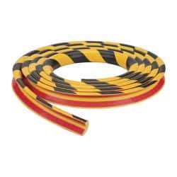 PRO-SAFE - Flexible Polyurethane Foam Type A Corner Guard - Yellow/Black - USA Tool & Supply