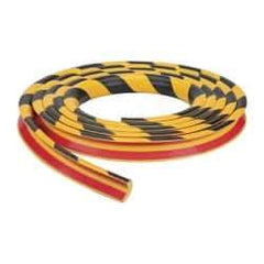 PRO-SAFE - Flexible Polyurethane Foam Type A Corner Guard - Yellow/Black - USA Tool & Supply
