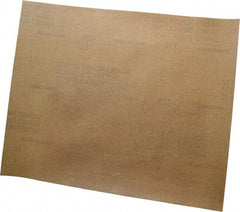 Norton - 120 Grit, Garnet Sanding Sheet - 11" Long x 9" Wide, Fine Grade, A Weighted Paper Backing - USA Tool & Supply