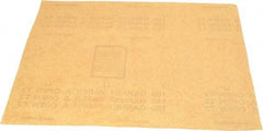 Norton - 180 Grit, Garnet Sanding Sheet - 11" Long x 9" Wide, Very Fine Grade, A Weighted Paper Backing - USA Tool & Supply