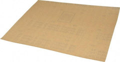 Norton - 220 Grit, Garnet Sanding Sheet - 11" Long x 9" Wide, Very Fine Grade, A Weighted Paper Backing - USA Tool & Supply