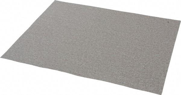 Norton - 80 Grit, Aluminum Oxide Sanding Sheet - 11" Long x 9" Wide, Medium Grade, B Weighted Paper Backing - USA Tool & Supply