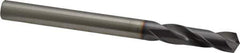 OSG - 5.99948mm 130° Spiral Flute Powdered Metal Screw Machine Drill Bit - TiCN Finish, Right Hand Cut, 28mm Flute Length, 72mm OAL, Standard Point, Straight Shank - USA Tool & Supply