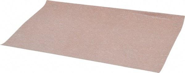 Norton - 400 Grit, Aluminum Oxide Sanding Sheet - 11" Long x 9" Wide, Extra Fine Grade, B Weighted Paper Backing - USA Tool & Supply