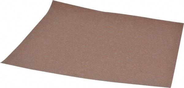 Norton - 600 Grit, Aluminum Oxide Sanding Sheet - 11" Long x 9" Wide, Extra Fine Grade, B Weighted Paper Backing - USA Tool & Supply