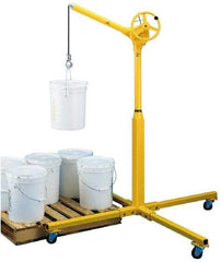 Sky Hook - 500 Lb Load Capacity, Steel Jib Crane - Swing Jib - USA Tool & Supply
