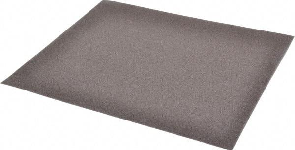 Made in USA - 80 Grit, Aluminum Oxide Sanding Sheet - 11" Long x 9" Wide, Medium Grade, J Weighted Cloth Backing - USA Tool & Supply