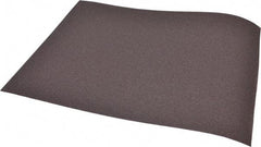Made in USA - 120 Grit, Aluminum Oxide Sanding Sheet - 11" Long x 9" Wide, Fine Grade, J Weighted Cloth Backing - USA Tool & Supply