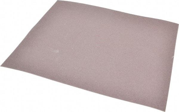 Made in USA - 150 Grit, Aluminum Oxide Sanding Sheet - 11" Long x 9" Wide, Very Fine Grade, J Weighted Cloth Backing - USA Tool & Supply