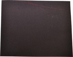 Made in USA - 180 Grit, Aluminum Oxide Sanding Sheet - 11" Long x 9" Wide, Very Fine Grade, J Weighted Cloth Backing - USA Tool & Supply