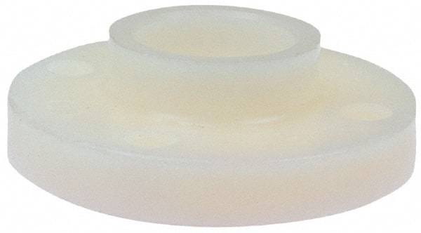 NIBCO - 2" Pipe, 6" OD, PVDF Socket Pipe Flange - Schedule 80, Natural - USA Tool & Supply