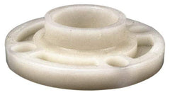 NIBCO - 3" Pipe, 7-1/2" OD, PVDF Socket Pipe Flange - Schedule 80, Natural - USA Tool & Supply