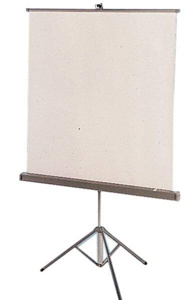 Quartet - Projection Screens Mount Type: Tripod Screen Width (Inch): 60 - USA Tool & Supply