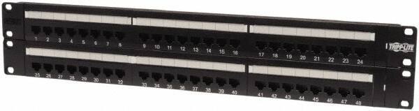 Tripp-Lite - Electrical Enclosure Steel Patch Panel - For Use with Racks - USA Tool & Supply