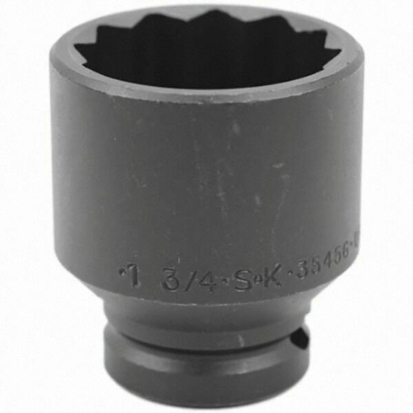 SK - Impact Socket - 3/4"DR 12PT 1-3/4" THIN WALL IMPACT SOCKET - USA Tool & Supply