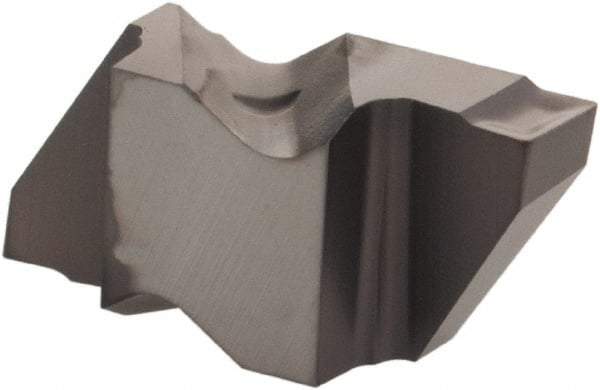 Kennametal - 2094NG K Grade KCU10, 2.39mm Cutting Width Carbide Grooving Insert - 2.79mm Max Depth of Cut, Right Hand, 0.19mm Corner Radius, AlTiN Finish - USA Tool & Supply
