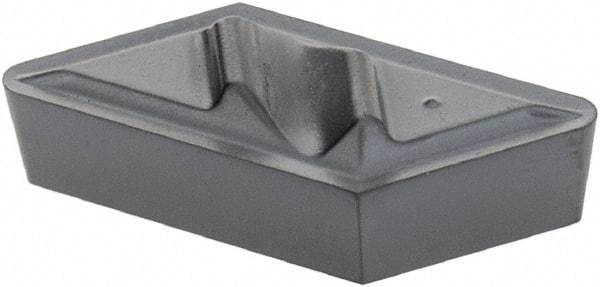 Kennametal - NPGR52, KCU10 Grade Carbide Profiling Insert - AlTiN Finish, 55° Incl Angle, Parallelogram, 0.4566" Side Length, 1/8" Thick, 1/32" Corner Radius - USA Tool & Supply