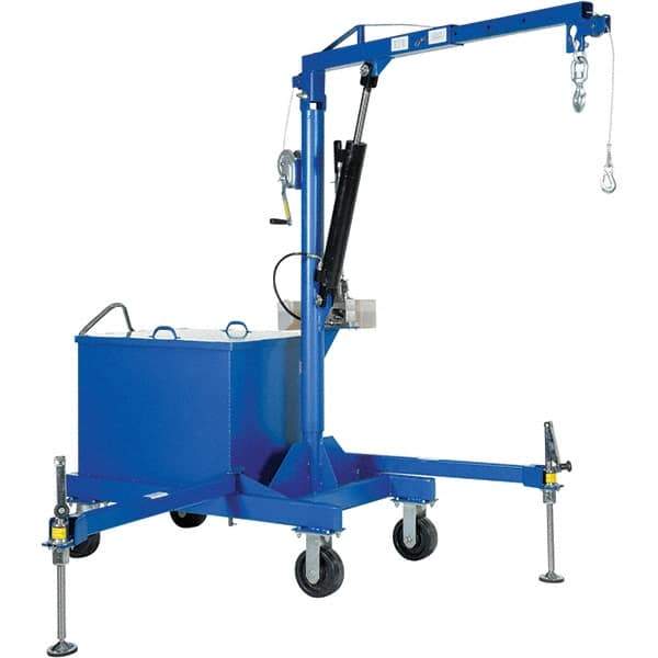 Vestil - 4,000 Lb Load Capacity, Cantilever Hoists Crane - USA Tool & Supply