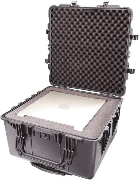 Pelican Products, Inc. - 27-1/2" Wide x 16-19/64" High, Shipping/Travel Case - Black, Polypropylene - USA Tool & Supply