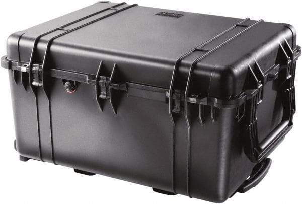 Pelican Products, Inc. - 24-7/32" Wide x 17-31/64" High, Shipping/Travel Case - Black, Polypropylene - USA Tool & Supply