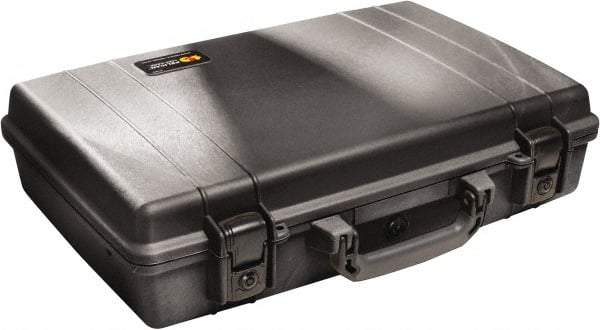 Pelican Products, Inc. - 13-15/16" Wide x 4-11/16" High, Laptop/Tablet Case - Black, Polypropylene - USA Tool & Supply