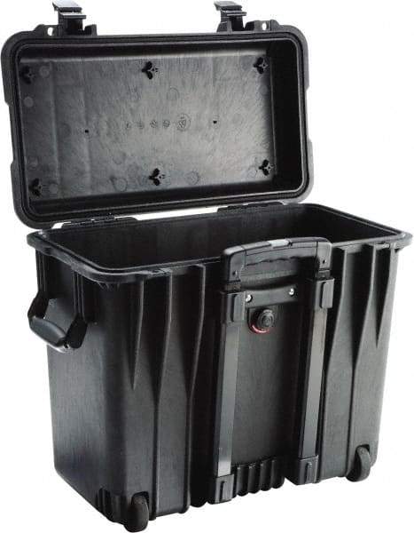 Pelican Products, Inc. - 12" Wide x 18" High, Top Loader Case - Black, Polypropylene - USA Tool & Supply