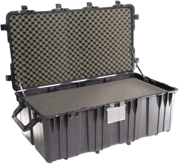 Pelican Products, Inc. - 27-35/64" Wide x 22-51/64" High, Shipping/Travel Case - Black, Polypropylene - USA Tool & Supply