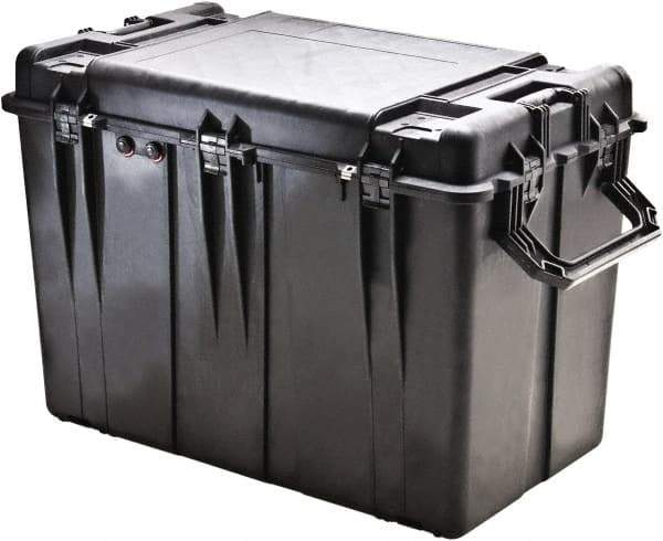 Pelican Products, Inc. - 23-29/64" Wide x 28-21/32" High, Shipping/Travel Case - Black, Polypropylene - USA Tool & Supply