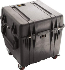 Pelican Products, Inc. - 22-7/16" Wide x 21-1/4" High, Cube Case - Black, Polypropylene - USA Tool & Supply
