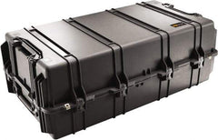 Pelican Products, Inc. - 25-21/64" Wide x 16-1/2" High, Shipping/Travel Case - Black, Polypropylene - USA Tool & Supply