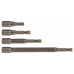 Nut Setter 5/16 × 12″ OAL Magnetic on 1/4″ Hex Drive - USA Tool & Supply