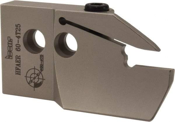 Iscar - 4mm Groove Width, 25mm Max Depth of Cut, Right Hand Cut, HFAE Indexable Grooving Blade - DGN/DGNC/DGNM-C, DGN/DGNM-J/JS/JT, DGN-UT/UA, GRIP, HFPR/L, HGPL Insert Style, Series Heliface - USA Tool & Supply