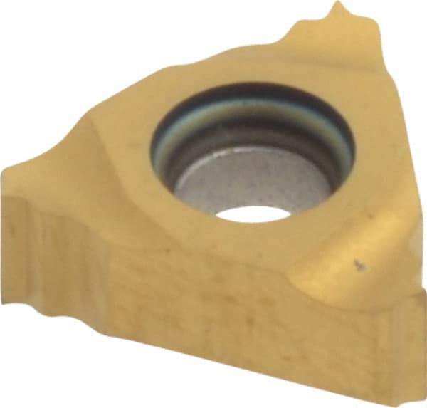 Seco - 11NR Internal Right Hand 32 UN Laydown Threading Insert - Grade CP500, TiAlN/TiN Coated Carbide - USA Tool & Supply
