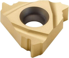 Seco - 16ER External Right Hand 10 API Round Laydown Threading Insert - Grade CP500, TiAlN/TiN Coated Carbide, 9.53mm Inscribed Circle - USA Tool & Supply
