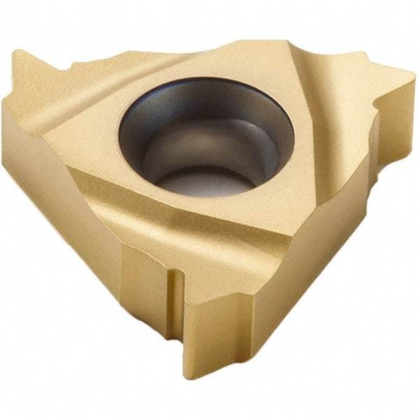 Seco - 16ER External Right Hand 14 BSPT Laydown Threading Insert - Grade CP500, TiAlN/TiN Coated Carbide - USA Tool & Supply