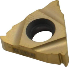 Seco - 16ER External Right Hand 16 UN Laydown Threading Insert - Grade CP500, TiAlN/TiN Coated Carbide - USA Tool & Supply