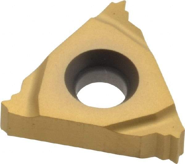 Seco - 16ER External Right Hand 24 UN Laydown Threading Insert - Grade CP500, TiAlN/TiN Coated Carbide - USA Tool & Supply