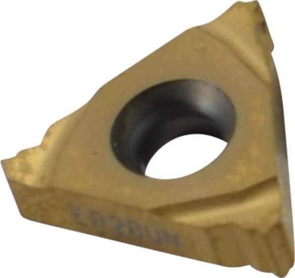 Seco - 16ER External Right Hand 28 UN Laydown Threading Insert - Grade CP500, TiAlN/TiN Coated Carbide - USA Tool & Supply