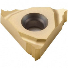 Seco - 16NL Internal Left Hand 28 UN Laydown Threading Insert - Grade CP500, TiAlN/TiN Coated Carbide - USA Tool & Supply