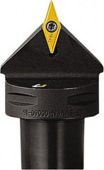 Seco - Neutral Cut, Size C6, VB/C.. 1604.. Insert Compatiblity, External Modular Turning & Profiling Cutting Unit Head - 0.6mm Ctr to Cutting Edge, 65mm Head Length, Series Seco-Capto - USA Tool & Supply