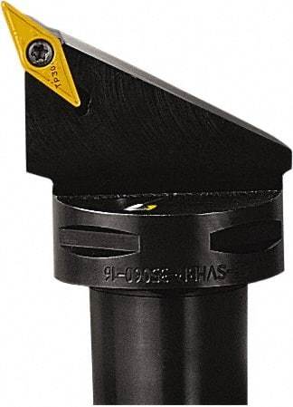 Seco - Right Hand Cut, Size C6, VBMT 21.51 Insert Compatiblity, External Modular Turning & Profiling Cutting Unit Head - 44.96mm Ctr to Cutting Edge, 65.02mm Head Length, Series Seco-Capto - USA Tool & Supply