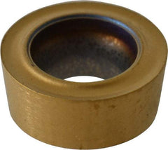 Seco - RCMT0602M0 F1 Grade CP500 Carbide Turning Insert - TiAlN/TiN Finish, Round, 6mm Inscr Circle, 3/32" Thick - USA Tool & Supply