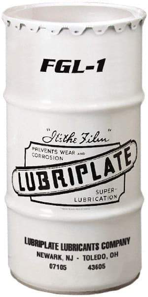 Lubriplate - 120 Lb Drum Aluminum General Purpose Grease - White, Food Grade, 360°F Max Temp, NLGIG 1, - USA Tool & Supply