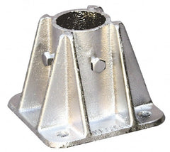 Vestil - Rail Mount Kits & Parts Type: Single Socket Floor Mount Mounting Plate Width (Inch): 5 - USA Tool & Supply